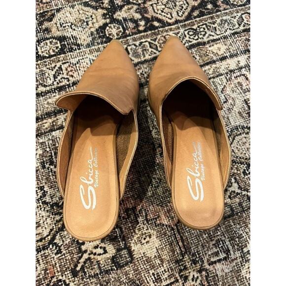 Women's Sbicca Thomaston Heeled Mule Peru Tan Size 8 - Picture 9 of 11